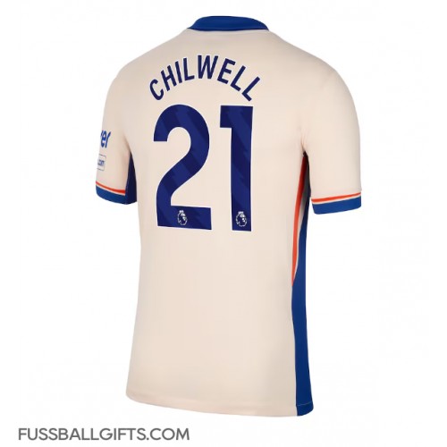 Chelsea Ben Chilwell #21 Fußballbekleidung Auswärtstrikot 2024-25 Kurzarm